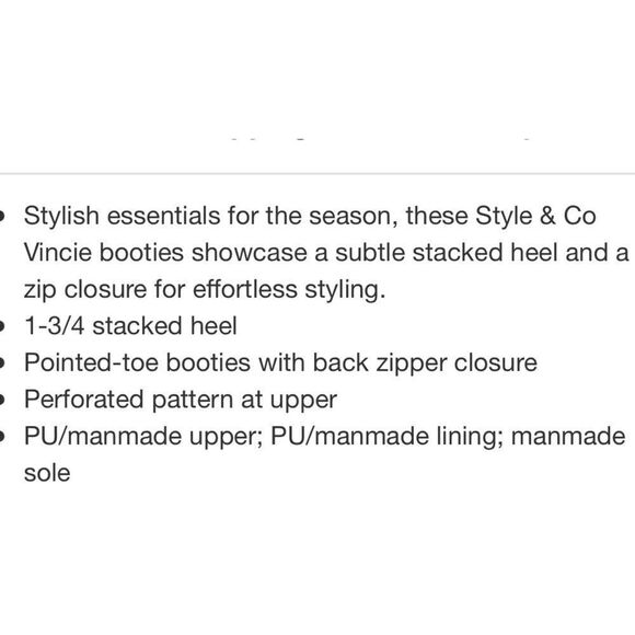 Style & Co Vincie Bootie - Picture 10 of 10